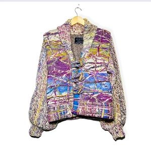 Scythian Fleece Novelty Camo Irish Wool Coat